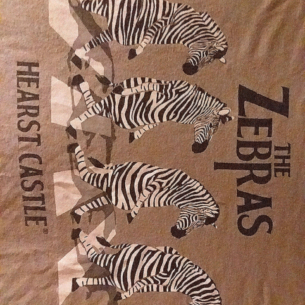 Funny Hearst Castle Zebra Tee